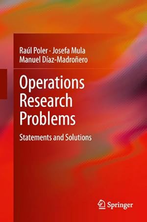 Immagine del venditore per Operations Research Problems venduto da BuchWeltWeit Ludwig Meier e.K.