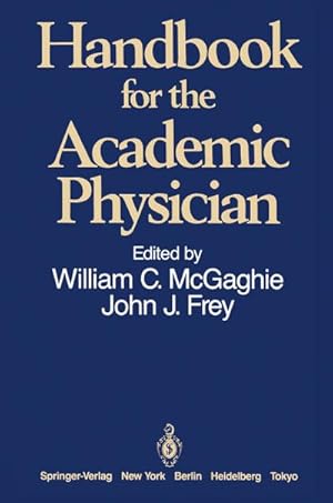 Seller image for Handbook for the Academic Physician for sale by BuchWeltWeit Ludwig Meier e.K.