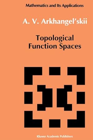 Imagen del vendedor de Topological Function Spaces a la venta por BuchWeltWeit Ludwig Meier e.K.