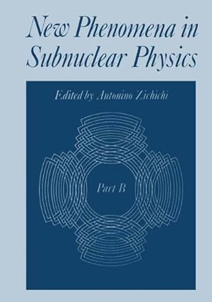 Immagine del venditore per New Phenomena in Subnuclear Physics venduto da BuchWeltWeit Ludwig Meier e.K.