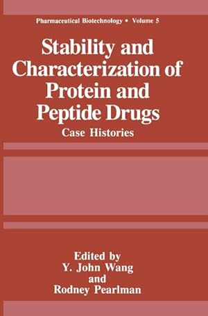 Imagen del vendedor de Stability and Characterization of Protein and Peptide Drugs a la venta por BuchWeltWeit Ludwig Meier e.K.