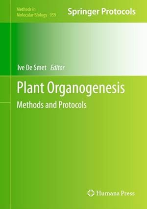 Imagen del vendedor de Plant Organogenesis a la venta por BuchWeltWeit Ludwig Meier e.K.