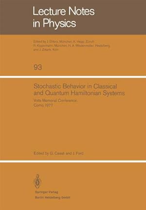 Immagine del venditore per Stochastic Behavior in Classical and Quantum Hamiltonian Systems venduto da BuchWeltWeit Ludwig Meier e.K.