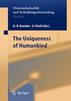 Seller image for On the Uniqueness of Humankind for sale by BuchWeltWeit Ludwig Meier e.K.