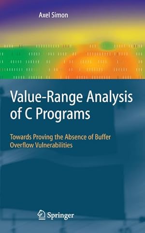 Bild des Verkufers fr Value-Range Analysis of C Programs zum Verkauf von BuchWeltWeit Ludwig Meier e.K.