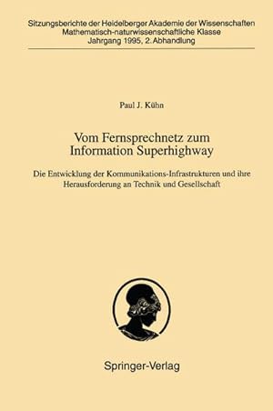 Immagine del venditore per Vom Fernsprechnetz zum Information Superhighway venduto da BuchWeltWeit Ludwig Meier e.K.