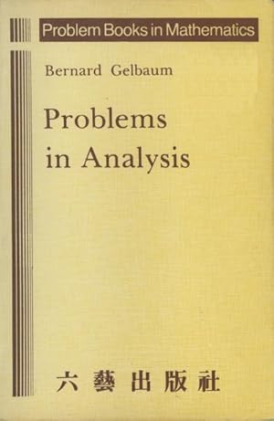 Imagen del vendedor de Problems in Analysis a la venta por BuchWeltWeit Ludwig Meier e.K.