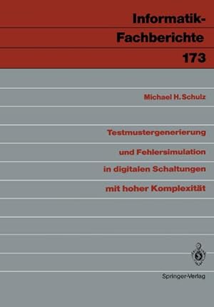 Seller image for Testmustergenerierung und Fehlersimulation in digitalen Schaltungen mit hoher Komplexitt for sale by BuchWeltWeit Ludwig Meier e.K.