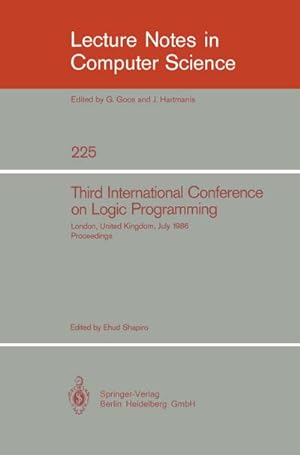 Seller image for Third International Conference on Logic Programming for sale by BuchWeltWeit Ludwig Meier e.K.