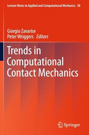 Seller image for Trends in Computational Contact Mechanics for sale by BuchWeltWeit Ludwig Meier e.K.
