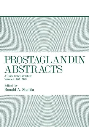 Imagen del vendedor de Prostaglandin Abstracts a la venta por BuchWeltWeit Ludwig Meier e.K.