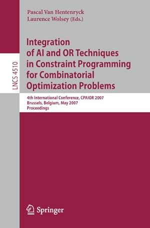 Seller image for Integration of AI and OR Techniques in Constraint Programming for Combinatorial Optimization Problems for sale by BuchWeltWeit Ludwig Meier e.K.