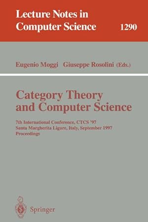 Seller image for Category Theory and Computer Science for sale by BuchWeltWeit Ludwig Meier e.K.