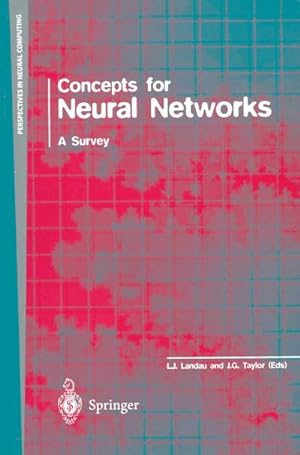 Imagen del vendedor de Concepts for Neural Networks a la venta por BuchWeltWeit Ludwig Meier e.K.