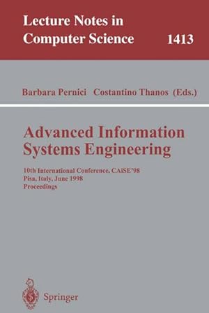 Imagen del vendedor de Advanced Information Systems Engineering a la venta por BuchWeltWeit Ludwig Meier e.K.