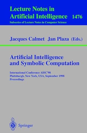 Image du vendeur pour Artificial Intelligence and Symbolic Computation mis en vente par BuchWeltWeit Ludwig Meier e.K.