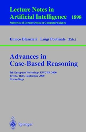 Imagen del vendedor de Advances in Case-Based Reasoning a la venta por BuchWeltWeit Ludwig Meier e.K.