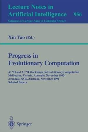 Seller image for Progress in Evolutionary Computation for sale by BuchWeltWeit Ludwig Meier e.K.