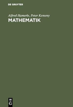 Imagen del vendedor de Mathematik a la venta por BuchWeltWeit Ludwig Meier e.K.