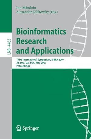 Immagine del venditore per Bioinformatics Research and Applications venduto da BuchWeltWeit Ludwig Meier e.K.