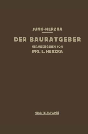 Seller image for Der Bauratgeber for sale by BuchWeltWeit Ludwig Meier e.K.