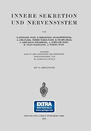 Imagen del vendedor de Innere Sekretion und Nervensystem a la venta por BuchWeltWeit Ludwig Meier e.K.