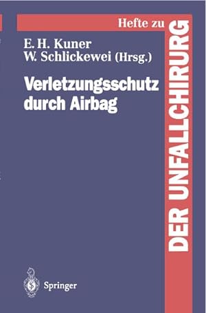 Imagen del vendedor de Verletzungsschutz durch Airbag a la venta por BuchWeltWeit Ludwig Meier e.K.