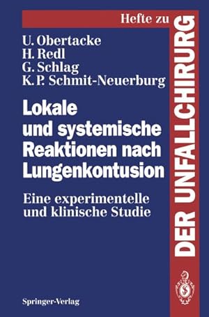 Imagen del vendedor de Lokale und systemische Reaktionen nach Lungenkontusion a la venta por BuchWeltWeit Ludwig Meier e.K.
