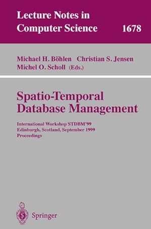 Seller image for Spatio-Temporal Database Management for sale by BuchWeltWeit Ludwig Meier e.K.