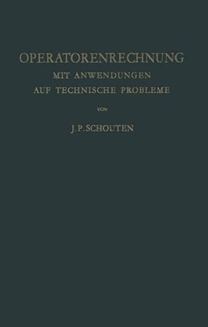 Image du vendeur pour Operatorenrechnung mis en vente par BuchWeltWeit Ludwig Meier e.K.