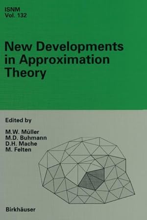 Image du vendeur pour New Developments in Approximation Theory mis en vente par BuchWeltWeit Ludwig Meier e.K.