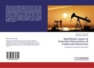 Seller image for Significant Issues in Chemical Stimulation of Carbonate Reservoirs for sale by BuchWeltWeit Ludwig Meier e.K.