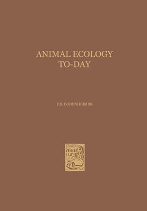 Seller image for Animal Ecology To-Day for sale by BuchWeltWeit Ludwig Meier e.K.