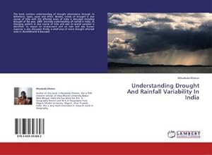 Seller image for Understanding Drought And Rainfall Variability In India for sale by BuchWeltWeit Ludwig Meier e.K.