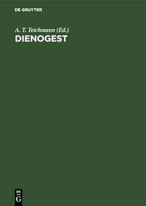 Seller image for Dienogest for sale by BuchWeltWeit Ludwig Meier e.K.
