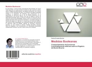 Imagen del vendedor de Medidas Booleanas a la venta por BuchWeltWeit Ludwig Meier e.K.