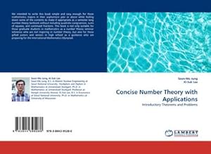 Imagen del vendedor de Concise Number Theory with Applications a la venta por BuchWeltWeit Ludwig Meier e.K.