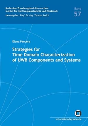 Imagen del vendedor de Strategies for Time Domain Characterization of UWB Components and Systems a la venta por BuchWeltWeit Ludwig Meier e.K.