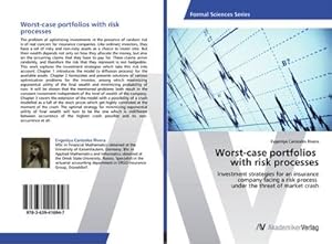 Imagen del vendedor de Worst-case portfolios with risk processes a la venta por BuchWeltWeit Ludwig Meier e.K.