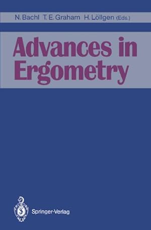 Seller image for Advances in Ergometry for sale by BuchWeltWeit Ludwig Meier e.K.