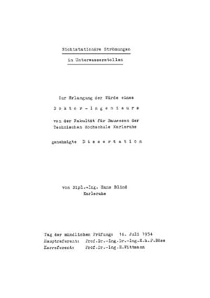 Seller image for Nichtstationre Strmungen in Unterwasserstollen for sale by BuchWeltWeit Ludwig Meier e.K.