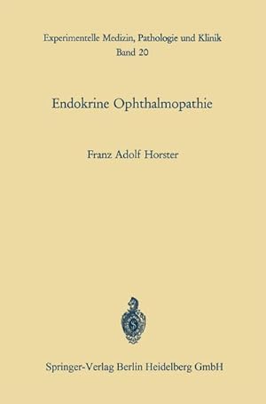 Bild des Verkufers fr Endokrine Ophthalmopathie zum Verkauf von BuchWeltWeit Ludwig Meier e.K.