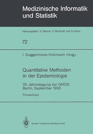 Seller image for Quantitative Methoden in der Epidemiologie for sale by BuchWeltWeit Ludwig Meier e.K.