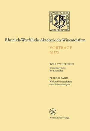 Immagine del venditore per Rheinisch-Westflische Akademie der Wissenschaften venduto da BuchWeltWeit Ludwig Meier e.K.