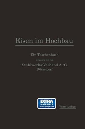 Imagen del vendedor de Eisen im Hochbau a la venta por BuchWeltWeit Ludwig Meier e.K.