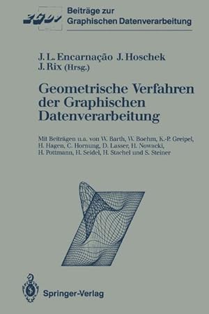 Seller image for Geometrische Verfahren der Graphischen Datenverarbeitung for sale by BuchWeltWeit Ludwig Meier e.K.