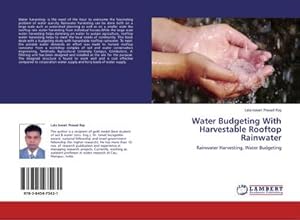 Imagen del vendedor de Water Budgeting With Harvestable Rooftop Rainwater a la venta por BuchWeltWeit Ludwig Meier e.K.