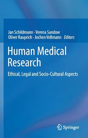 Seller image for Human Medical Research for sale by BuchWeltWeit Ludwig Meier e.K.
