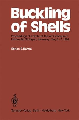 Seller image for Buckling of Shells for sale by BuchWeltWeit Ludwig Meier e.K.
