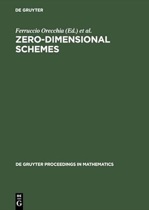 Seller image for Zero-Dimensional Schemes for sale by BuchWeltWeit Ludwig Meier e.K.
